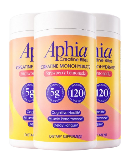 Aphia - Premium Creatine Monohydrate Chews for Women -Strawberry Lemonade