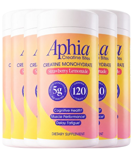 Aphia - Premium Creatine Monohydrate Chews for Women -Strawberry Lemonade