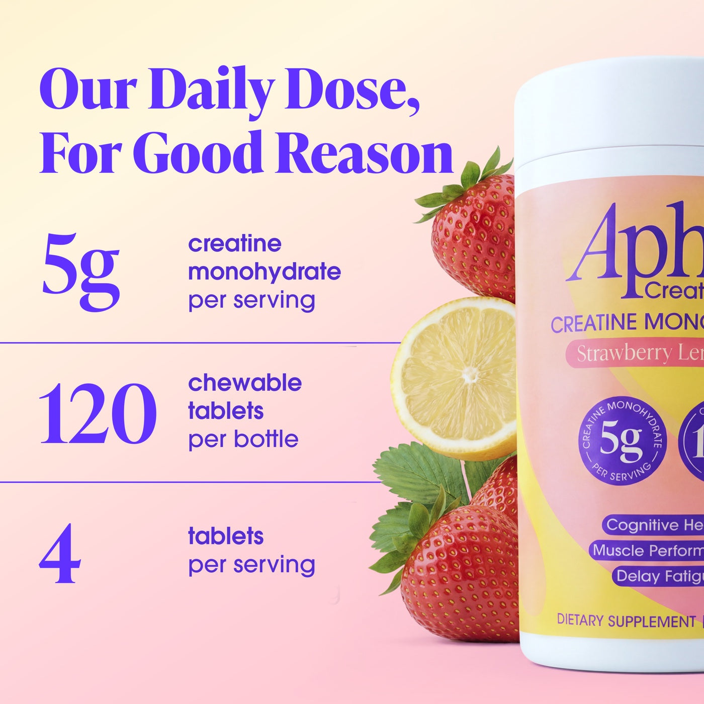 Five grams, daily — even when the day blurs.